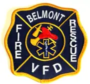BELMONT, TEXAS VOLUNTEER FIRE RESCUE DEPARTMENT (VFD) PATCH (FD 9) EMS