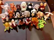 COCA COLA International BEANIE BABIES Plush Set of 20 New w/ Tags