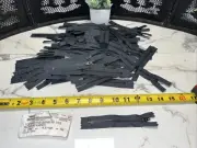 100 QTY! BULK LOT- YKK Brass Pant Jean Closed Zipper 4.5” / 4-1/2” GSN8X6-7/16”