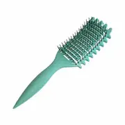 Curl Defining Brush for Curly Hair, Vented Hair Brush, Curly Hair Brush Defining, Define Styling Brush for Curly Hair, Green, 1PC