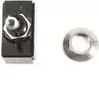 Sierra International TG23030 Satin Chrome (On)-Off SPST Toggle Switch with Match