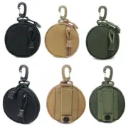 2pcs Tactical Outdoor Mini EDC Bag Key Tools Storage Pack Black / Green / Tan