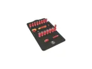 Wera Tools 05004970001 - 8100 SB VDE 1 Zyklop Ratchet Set, Insulated, Switch
