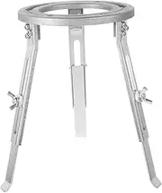 TIDTALEO Laboratory Tripod Stand Liftable Experimental Stand for Chemistry Heating Support Detachable and Adjustable 3-legged Holder