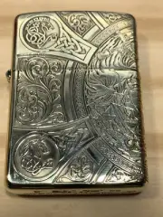 Zippo 4-side Brass Armor Four Horsemen Of The Apocalypse Zippo