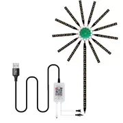 App Control Firework LED Strip Lights with Voice Control