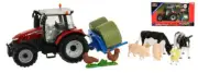 Model Crew Agricultural Britains Massey Ferguson 5612 Tractor Playset 1:3 2