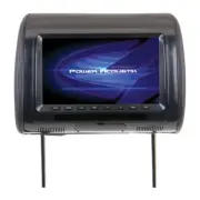 POWER ACOUSTIK H-91CC 9" 9 INCH LCD UNIVERSAL HEADREST MONITOR IR FM TRANSMITTER