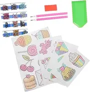 SOPOTUTU DIY Face Gem Stickers Boys and Girls Drill Sticker Kit Diamond Art Accessories