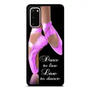 Dance To Live Ballerina Case Cover Samsung Galaxy S23 S22 Plus Ultra S21+ S20