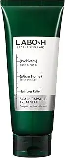 LABO-H Eucalyptus Scented Hair Loss Relief Capsules 200ml for Adults, Unisex-Adults with Hair Loss, Natural Product Enthusiasts, Long-term Users