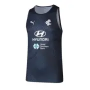 AFL Carlton Blues Men's Training Singlet - Sizes 3XL - 4XL