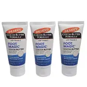 3-Pack Palmer's Cocoa Butter Formula Foot Magic Moisturizing Foot Cream 2.1 Oz
