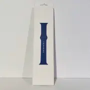 Genuine Linen Blue Apple Watch Sport Band Strap 38mm / 40mm New