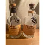 空酒瓶 MONKEY SHOULDER MALT SCOTCH WHISKY 三隻猴子100%麥芽威士忌 每支35元