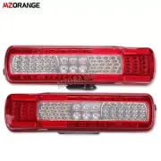 2x LED Rear Tail Combination Lights Lamps Reverse Alarm For Volvo FH FM 2013+