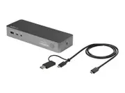 StarTech - Hybrid Universal Laptop Docking Station with Dual Monitor Display 4K 60Hz (DK30C2DPPD)