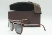 NEW TOM FORD TF 1014 71A BORDEAUX BURGUNDY AUTHENTIC SUNGLASSES FRAMES 68-11