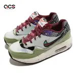 NIKE 休閒鞋 AIR MAX 1 SP PS 中童 綠 灰 CONCEPTS 麂皮 燈芯絨 變形蟲 DR2362-300