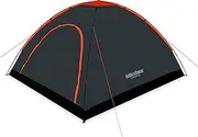 Milestone Camping Dome Tent/Water-Resistant Tent with Carry Bag Included