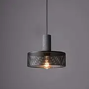 TONFON Modern Industrial Concrete Chandelier Creative Retro Loft Pendant Light Cement American Restaurant Bar Hanging Light for Kitchen Island Living Room Bedroom Bedside Dining Room Hallway(D)