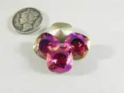 Maui Lava F (12mm) Swarovski 4470 Cushion Cut Stone