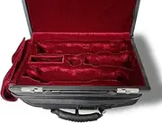 Oboe Case Black Color Hard Case With Case Cover Portable Oboe Box With Soft Bag Back Strap Easy To Protect Oboe Carry Oboe (black)