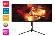 Kogan 30" Curved Ultrawide 200Hz FreeSync Gaming Monitor (2560 x 1080) !!!