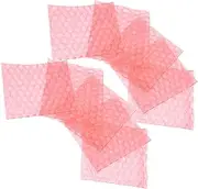 CHILDWEET 100pcs Anti-static Bubble Bag Poly Cushioning Size Shockproof Bubbles Mailing Wrap Antistatic Pouch Extra Large Mailers Red or