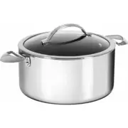 Scanpan HaptIQ Casserole 26cm/6.5L Non-Stick Stainless Steel STRATANIUM+ 17203