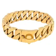 Stainless Steel Dog Gold Necklace
