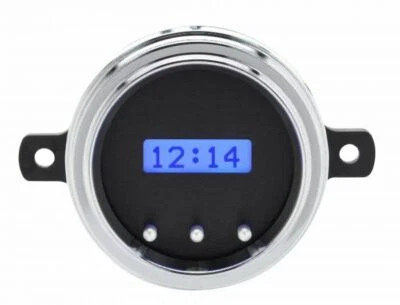 Dakota Digital 49-50 Ford Black Clock Blue LED for VHX System VLK-49F-K-B (for: Ford)