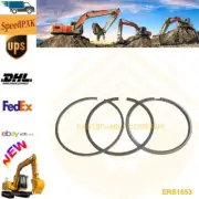 Piston Ring Set For Mitsubishi K3M K3M-DI Diesel Engine Crawler Excavator Digger