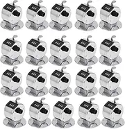 Binxind 20X Round Base 4 Digit Manual Hand Tally Mechanical Palm Click Counter