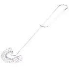 2 Pieces Whisk Egg Small Whisk Whipper Stainless Steel Egg Whisk Flat2079