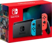 NEW Nintendo Switch 32GB Black Console Neon Red/Neon Blue Joy-Con FAST SHIPPING⭐