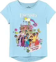 [Disney] Girls' Big Encanto Family Madrigal & House T-Shirt