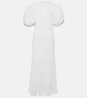 [Rotate] Rotate Bridal sequined puff-sleeve gown AU 12 white