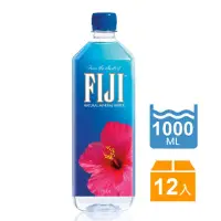 在飛比找momo購物網優惠-【FIJI斐濟】天然深層礦泉水1000mlx12入/箱