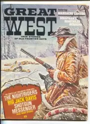 MAG: Great West 12/1974-Myron Fass & Stanley A. Harris-Carl Burgos-Dead body ...