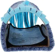 Adorable Hamster Nest Home Small Pet Tunnel Hideout for Guinea Pig Durable Lint Material Cozy Play and Rest Space Mat Style Safe Reliable Habitat