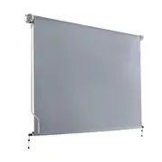 Outdoor Blind Window Roll Down Canopy Privacy Screen - 3x2.5m