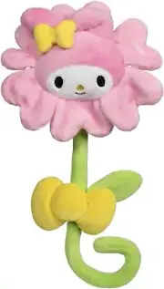 Hello Kitty and Friends 14-inch My Melody Pink Plush Valentine Flower Plush