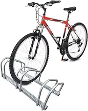 VOUNOT® 3 Bike Stand Floor or Wall mounted bike rack for garage Bicycle Parking rack Cycle Storage Locking Stand