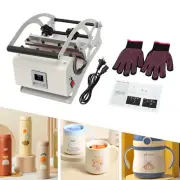 Mug Heat Press Tumbler Heat Press Machine Sublimation Printing 30oz Cup w/Gloves