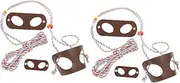 2pcs Crawl Pet Leash Bearded Dragon Walking Leash Lizard Adjustable Rope Reptile Outdoor Lizard Leash Small Pet Leash Adjustable Bearded Dragon Leash Small Animal Harnesses Belt Pu