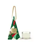 GLASSHOUSE FRAGRANCES - 1.1 oz. Christmas Bauble Candle - KYOTO IN BLOOM