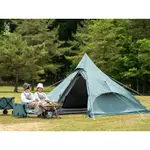 (日本直送)兔牌DOD印地安帳ONEPOLE TENT RX(M) TC藍色