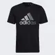Adidas D2m Logo Tee HF7212 男 短袖 上衣 T恤 運動 休閒 健身 訓練 愛迪達 黑