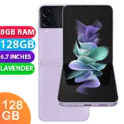 Samsung Galaxy Z Flip 3 5G (128GB, Lavender) Australian Stock - Used (Excellent)